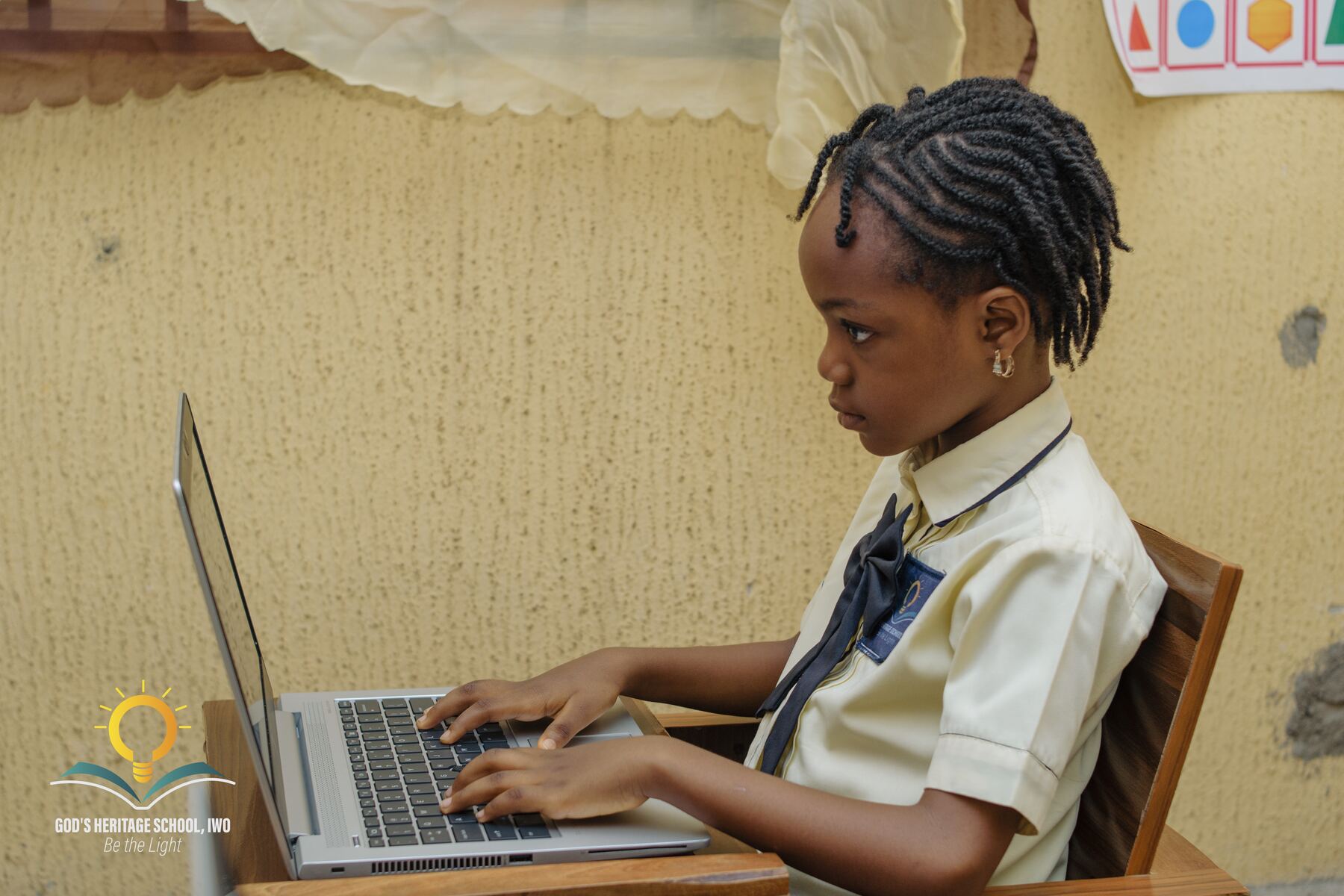 GHSI pupils developing digital skills in the computer room