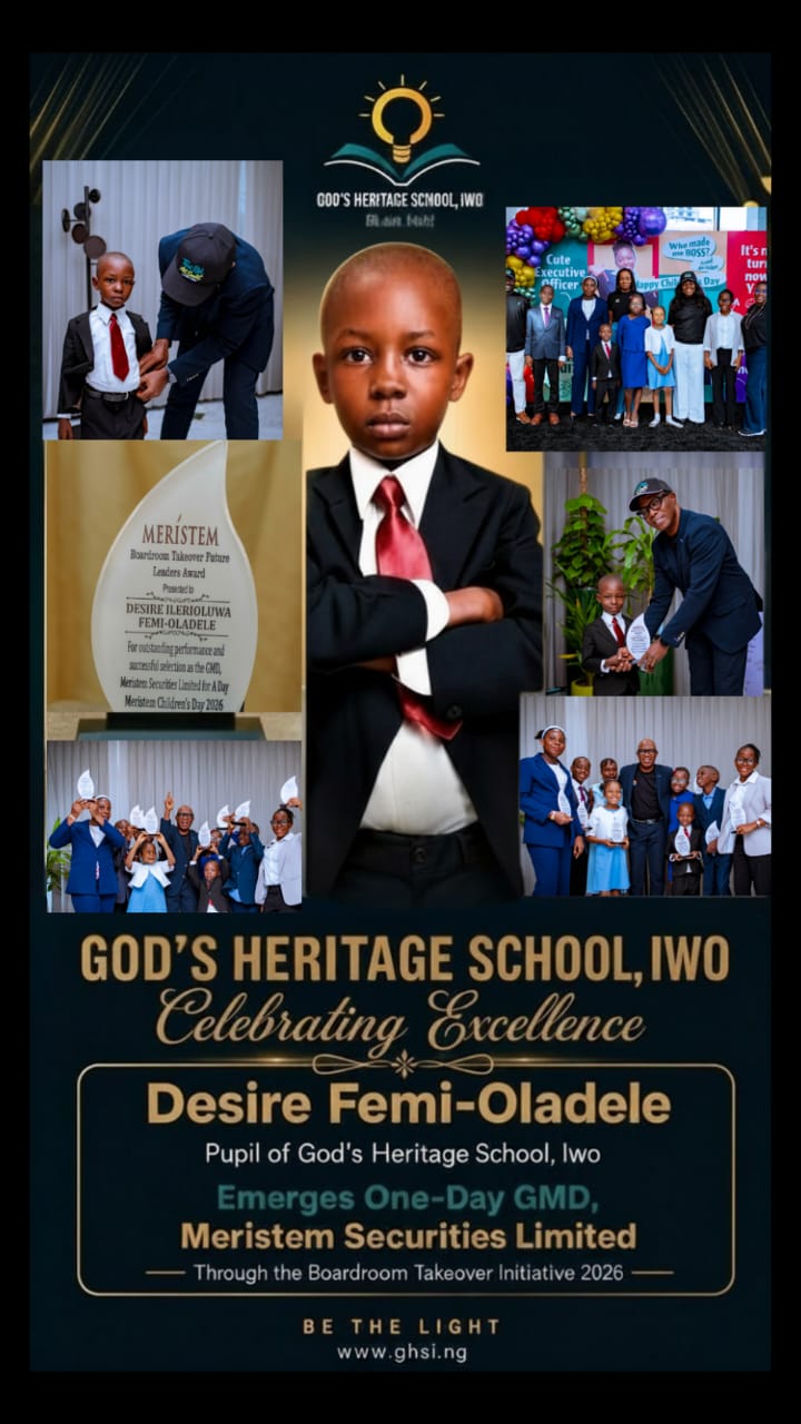 GHSI pupil at the Meristem Boardroom Takeover Initiative